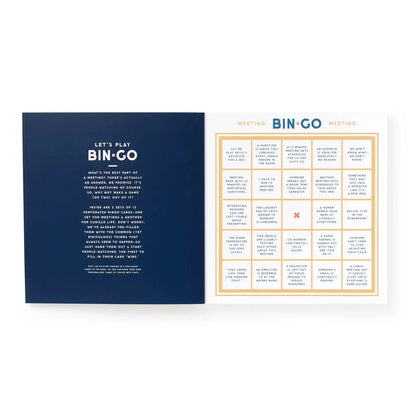 Bin-Go to a Dumb Meeting Bingo Book Chronicle Books