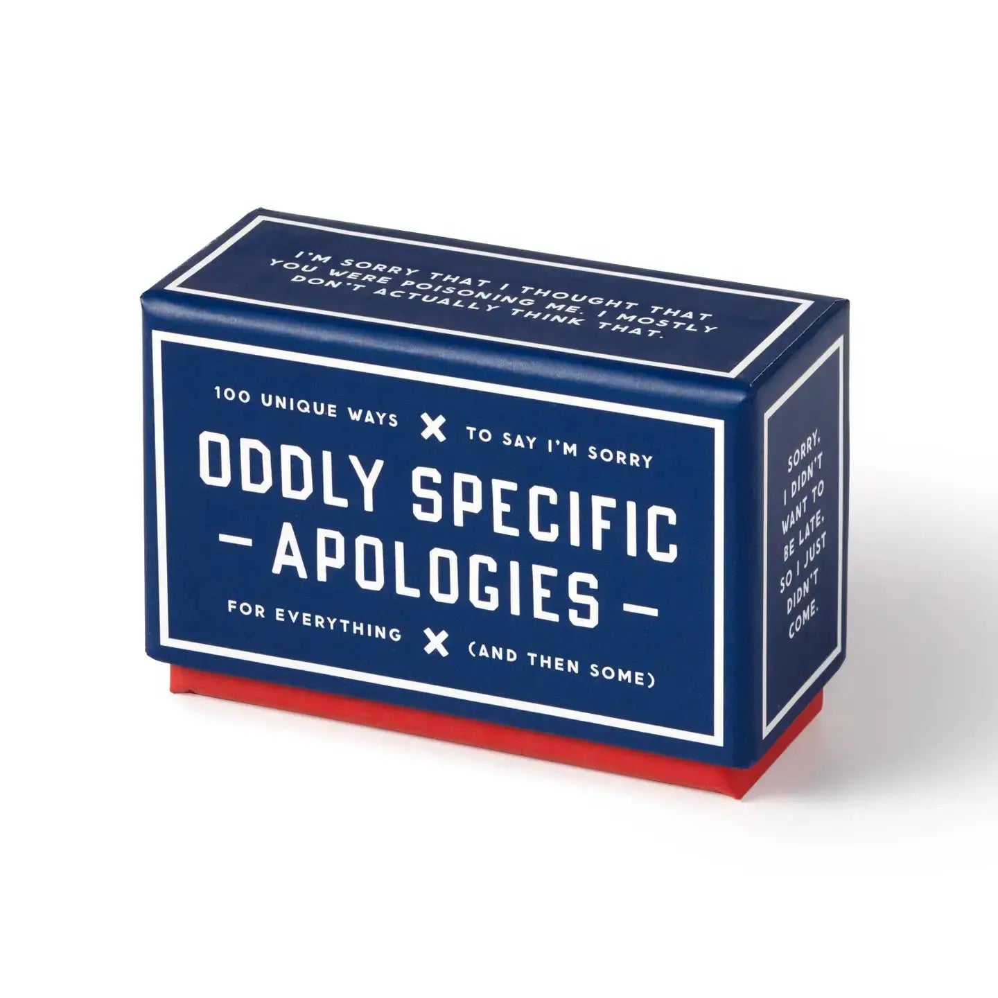 Oddly Specific Apologies Chronicle Books